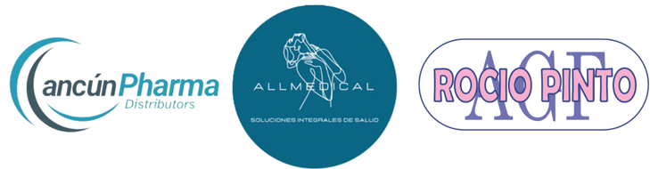 AllMedical, Ancún Pharma Distribuidores y Rocío Pinto